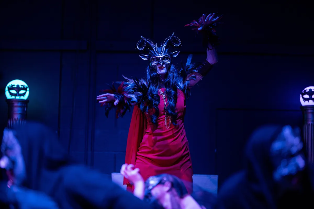 Grace Steiner in opera performance